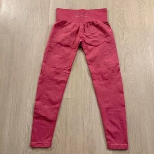 NVGTN Seamless Contour Leggings  Color: Maroon  Size: L